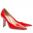 Jimmy Choo Love 85mm Pumps In Red Patent Leather