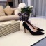 Jimmy Choo Love 85mm Pumps In Black Suede Leather