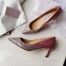 Jimmy Choo Romy 60mm Pumps In Silver and Red Glitter