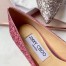 Jimmy Choo Romy 60mm Pumps In Silver and Red Glitter