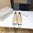 Jimmy Choo Rene 65mm Pumps In White Lambskin