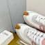 Loewe Women's Flow Runner Sneakers in White Nylon and Grey Suede