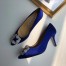 Manolo Blahnik Hangisi 70 Pumps In Blue Satin