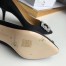 Manolo Blahnik Hangisi 70 Pumps In Black Satin