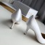 Manolo Blahnik Hangisi 70 Pumps In White Satin