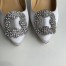 Manolo Blahnik Hangisi 70 Pumps In White Satin