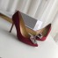 Manolo Blahnik Hangisi 105 Pumps In Bordeaux Satin