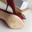 Manolo Blahnik Hangisi 105 Pumps In Bordeaux Satin