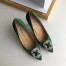 Manolo Blahnik Hangisi 105 Pumps In Green Satin