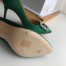 Manolo Blahnik Hangisi 105 Pumps In Green Satin