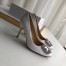 Manolo Blahnik Hangisi 105 Pumps In White Satin