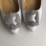 Manolo Blahnik Hangisi 105 Pumps In White Satin