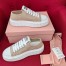 Miu Miu Women's Sneakers in Beige Fabric