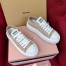 Miu Miu Women's Sneakers in Beige Fabric