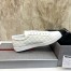 Prada Men's Sneakers in White Leather and Nylon