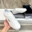 Prada Men's Sneakers in White Leather and Nylon