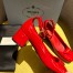 Prada Pumps 35mm in Red Patent Leather