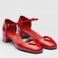 Prada Pumps 35mm in Red Patent Leather