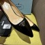 Prada Pumps 55mm in Black Patent Leather