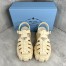 Prada Foam Sandals in Quartz Rubber 