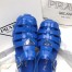 Prada Foam Sandals in Blue Rubber