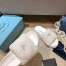 Prada Women's Slides In White Shearling