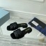Prada Women's Slides Sandals In Black Nappa Leather