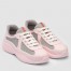 Prada America's Cup Sneakers in Pink Rubber and Bike Fabric