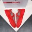 Prada America's Cup Sneakers in Red Rubber and Bike Fabric