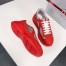 Prada America's Cup Sneakers in Red Rubber and Bike Fabric