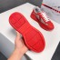 Prada America's Cup Sneakers in Red Rubber and Bike Fabric