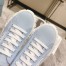 Prada Double Wheel Sneakers In Blue Nylon Gabardine