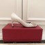 Roger Vivier Belle Vivier Trompette 70mm Pumps In White Calfskin