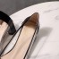 Roger Vivier Belle Vivier Pumps In Black Patent and PVC