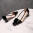 Roger Vivier Belle Vivier Pumps In Black Patent and PVC