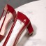 Roger Vivier Belle Vivier Pumps In Red Patent and PVC