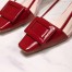 Roger Vivier Belle Vivier Pumps In Red Patent and PVC