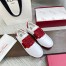 Roger Vivier Very Vivier Strass Buckle Sneakers with Red Details