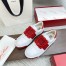 Roger Vivier Very Vivier Strass Buckle Sneakers with Red Details