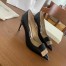 Sergio Rossi SR1 Pumps 75mm In Black Lambskin