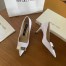 Sergio Rossi SR1 Pumps 75mm In White Patent