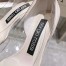 Sergio Rossi SR1 Pumps 75mm In White PVC