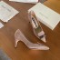 Sergio Rossi SR1 Pumps 75mm In Nude Suede