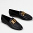 Tod's Women's Kate Loafers In Black Calfskin