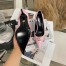 Versace Gianni Ribbon Pumps 80mm In Pink Patent Leather