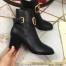 Valentino Vlogo Ankle Boot 60MM In Black Grained Leather