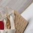 Valentino VLogo Cut-out Espadrille Wedge Sandals in White Leather 
