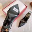 Valentino Black Rockstud Slingback Pumps With 70mm Sculpted Heel
