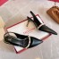 Valentino Black Rockstud Slingback Pumps With 70mm Sculpted Heel