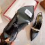 Valentino Black Rockstud Slingback Pumps With 70mm Sculpted Heel